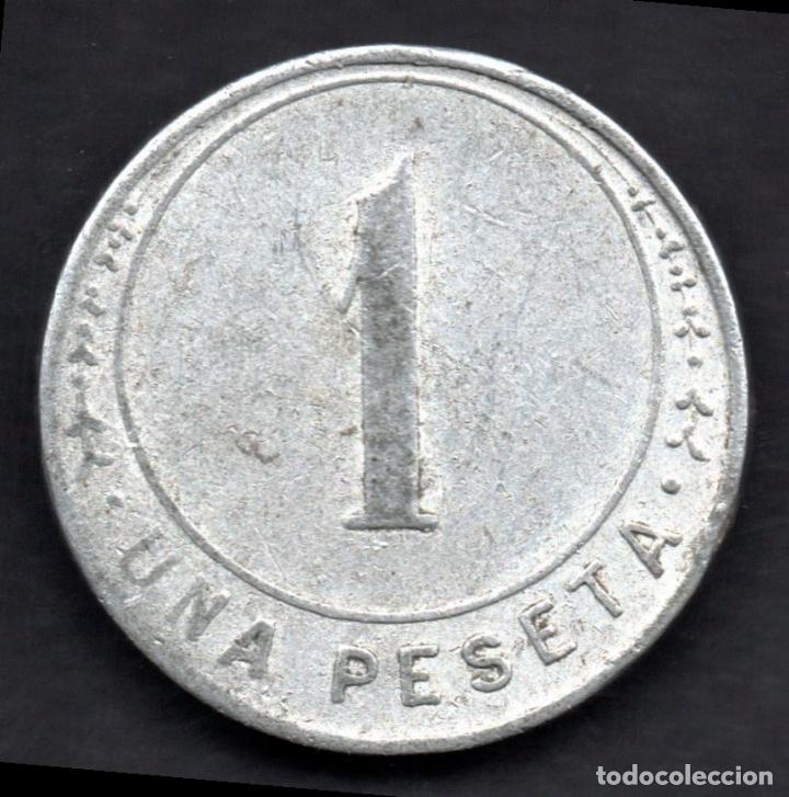 Monedas locales: Fronton Valenciano - VALENCIA - Ficha de 1 Pta - Foto 2