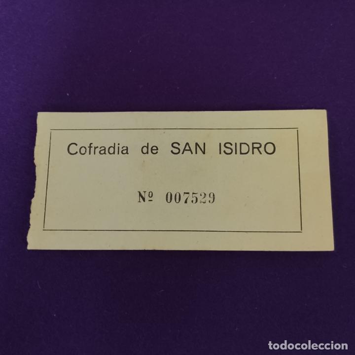 Monedas locales: VALE DE LA COFRADIA DE SAN ISIDRO. ORIGINAL. - Foto 1