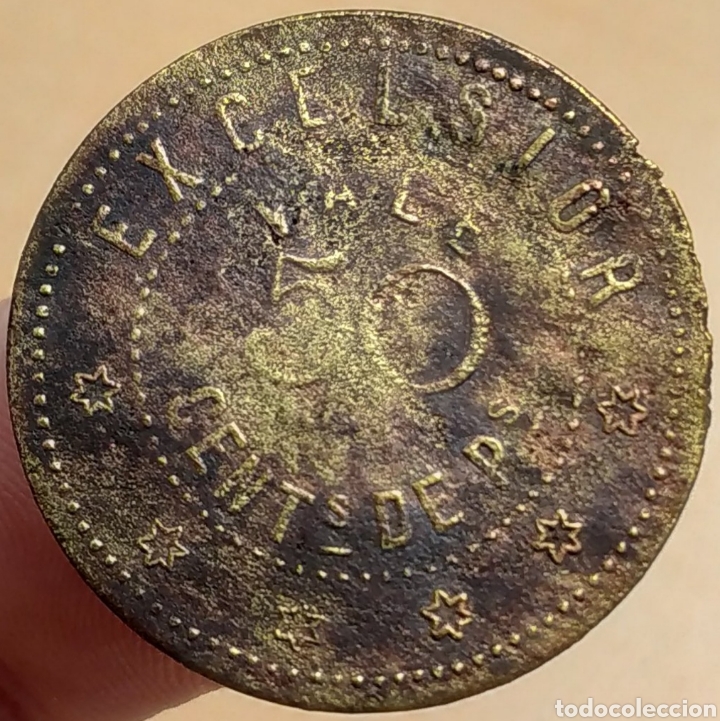 Monedas locales: Ficha del Caf&eacute; Excelsior - Sevilla - Foto 1