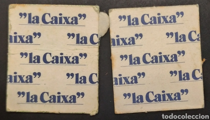Monedas locales: 2 vales de La Caixa - 1 y 5 ptas - Foto 2