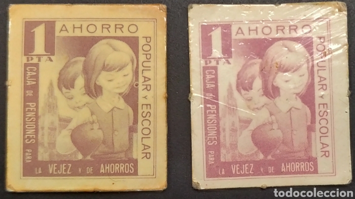 Monedas locales: 2 vales de 1 peseta de La Caixa - Foto 1