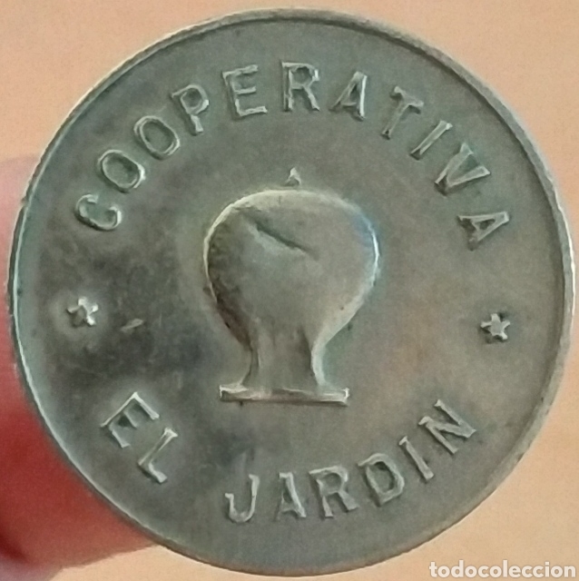 Monedas locales: AL1465 - Cooperativa El Jard&iacute;n - 1 pta - Foto 1