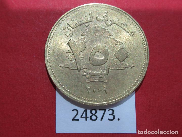 Monedas locales: Libano 250 libras 2009 - Foto 1
