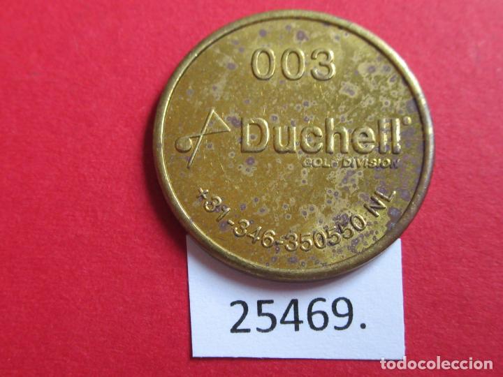Monedas locales: ficha Holanda, Golf Duchell, token, jet&oacute;n - Foto 1