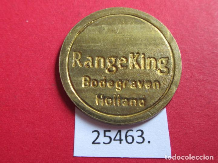 Monedas locales: ficha Holanda, Golf Range King, token, jet&oacute;n - Foto 1