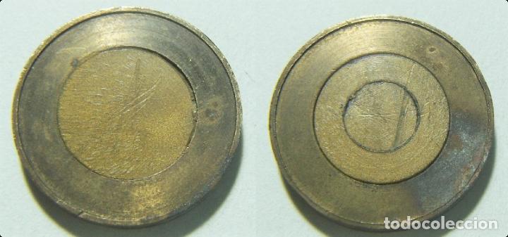 Monedas locales: Ficha a identificar 25 mm - Foto 1