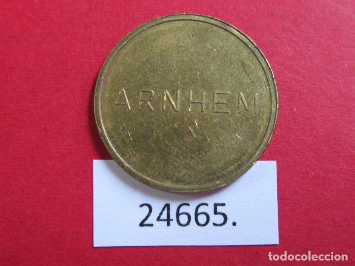 Monedas locales: ficha Holanda, ARNHEM Baptista, token, jet&oacute;n - Foto 1