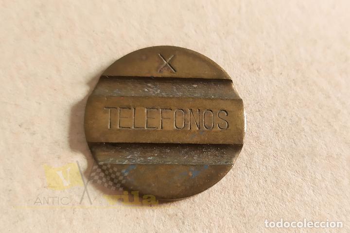 Monedas locales: Ficha para telefono - TELEFONOS - X - Foto 2