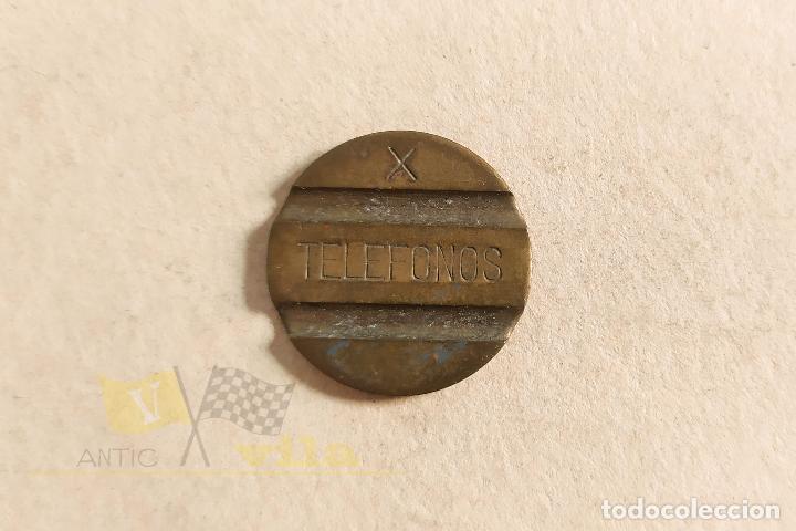 Monedas locales: Ficha para telefono - TELEFONOS - X - Foto 1