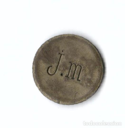 Monedas locales: FICHA MONETARIA. J. M. 10 CENTIMOS - Foto 1