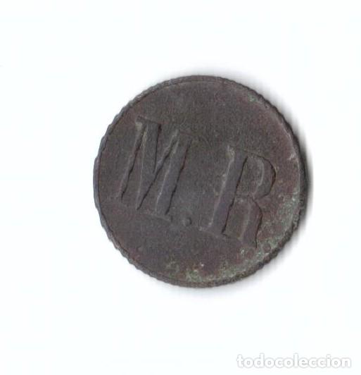 Monedas locales: FICHA MONETARIA. M. R. 25 CENTIMOS - Foto 1