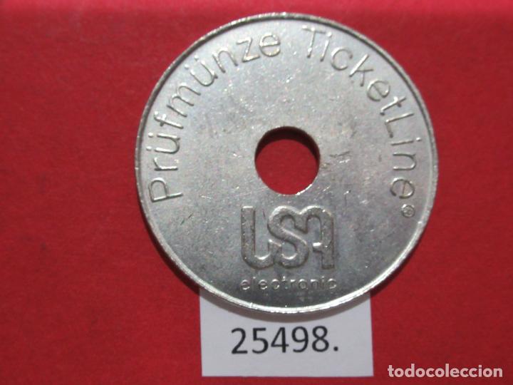Monedas locales: Ficha, LSA electronic prufmunze ticket Line, token , jeton - Foto 1
