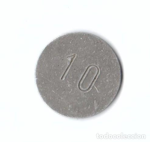 Monedas locales: FICHA MONETARIA. C.S.D. 10 - Foto 2