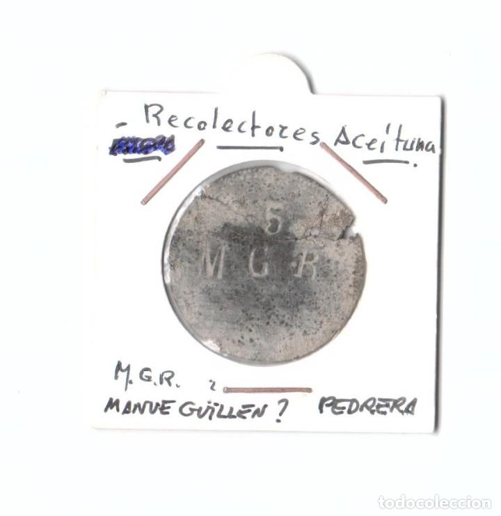 Monedas locales: FICHA MONETARIA. M.G.R. 5 - Foto 1