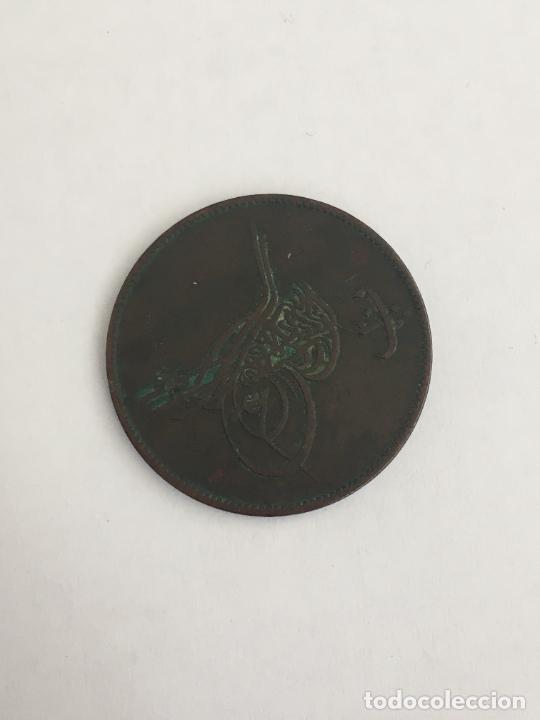 Monedas locales: ficha dineraria original antigua - Foto 2