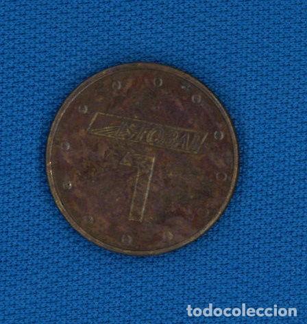 Monedas locales: Jet&oacute;n. Istobal. M&aacute;quina de lavado autom&aacute;tico - Foto 2