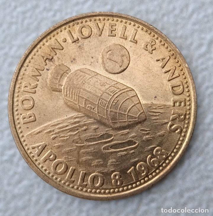 Monedas locales: moneda shell apollo 8 - Foto 1