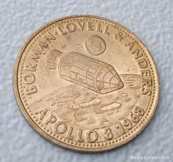 Monedas locales: moneda shell apollo 8 - Foto 2