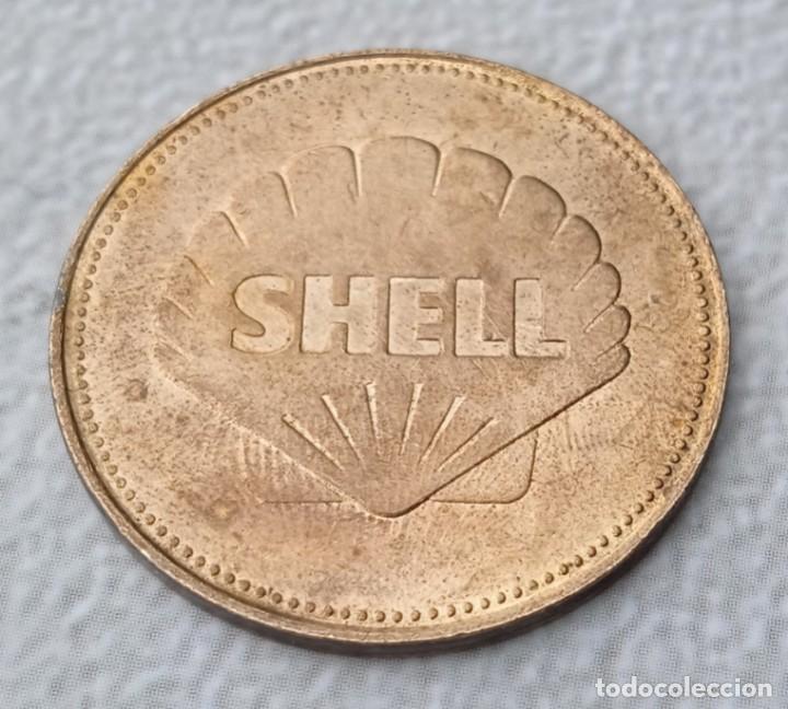 Monedas locales: moneda shell heinkel he 178 - Foto 4