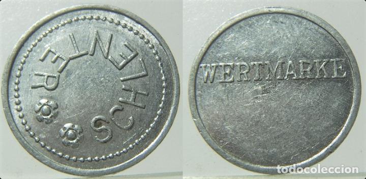 Monedas locales: FICHA TOKEN WERTMARKE SCHLENTER - Foto 1