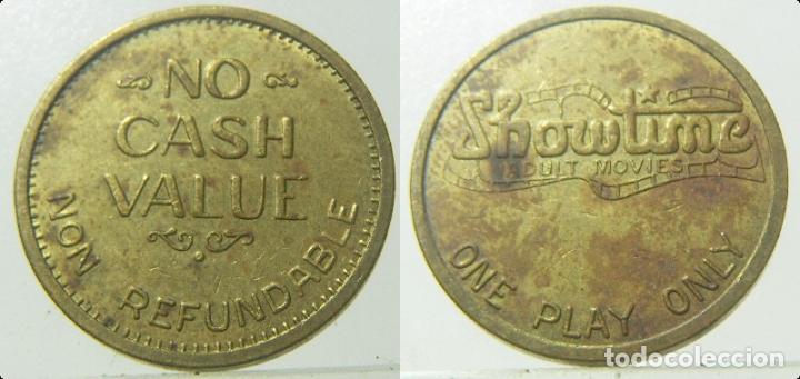 Monedas locales: FICHA SHOWTIME ONE PLAY ONLY - Foto 1