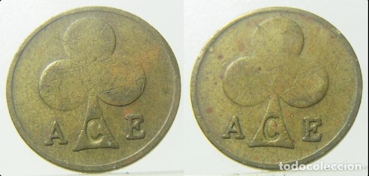 Monedas locales: FICHA COMERCIAL ACE TREBOL - Foto 1