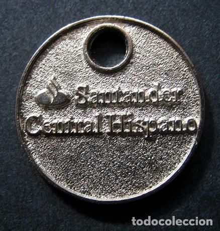 Monedas locales: Token para carro de la compra del Santander Central Hispano - Foto 1