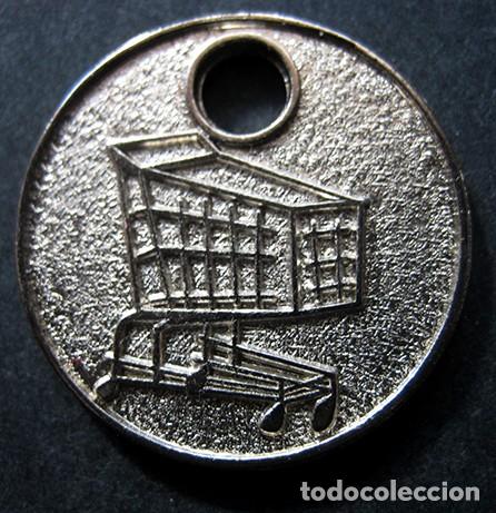 Monedas locales: Token para carro de la compra del Santander Central Hispano - Foto 2