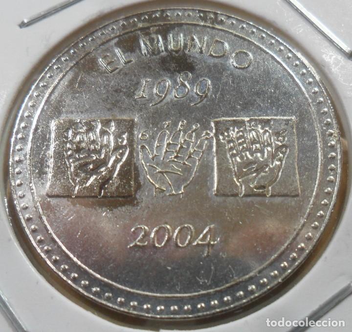 Monedas locales: FICHA TACITO - EL MUNDO 1989 / 2004 - Foto 1