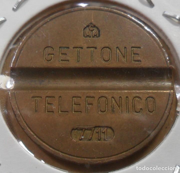 Monedas locales: FICHA GETTONE TELEFONICA - Foto 2
