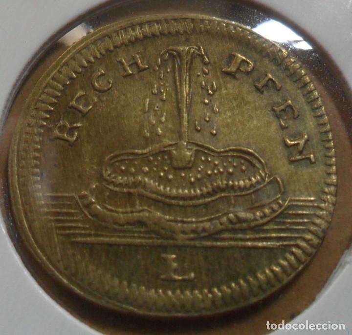 Monedas locales: FICHA - GETTON - LUIS XVI - 1972 - Foto 2