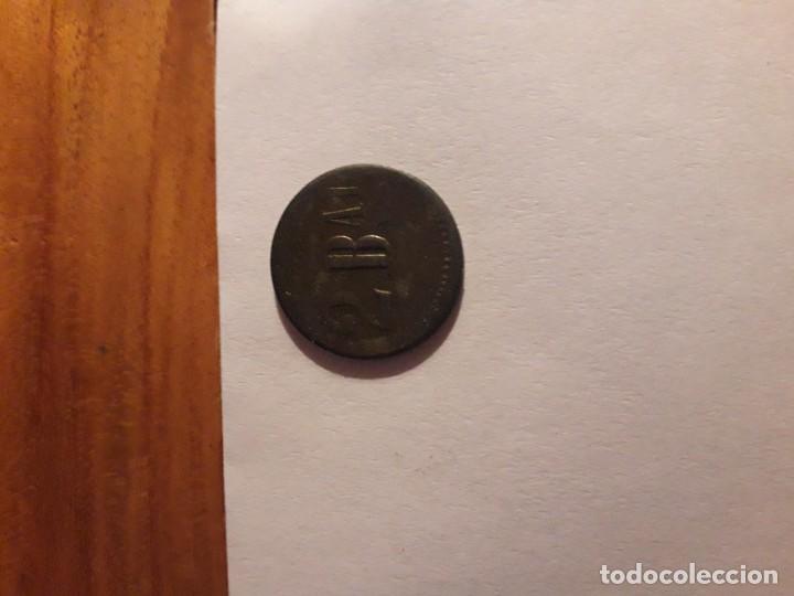 Monedas locales: MUY RARA FICHA ALMACENES ABASCAL SEVILLA - Foto 2