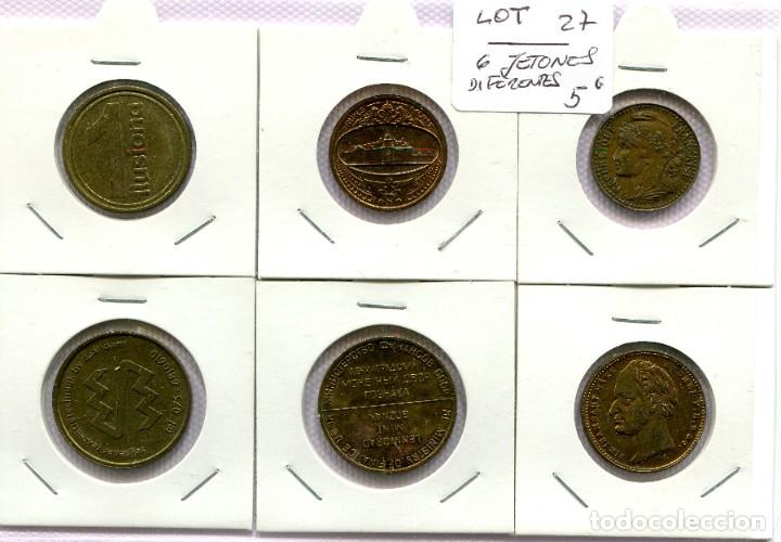 Monedas locales: 6 JETONES DIFERENTES ( LOT27 ) - Foto 1