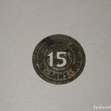 Monedas locales: (M) FICHA DE COOPERATIVA - SINDICATO AGROPECUARIO SANS 15 SEÑALES DE USO. Lote 297512823
