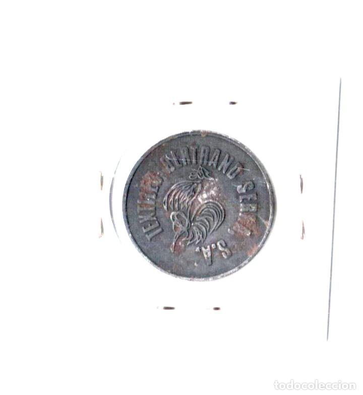 Monedas locales: FICHA MONETARIA JETON TEXTILES BERTRAND - Foto 2