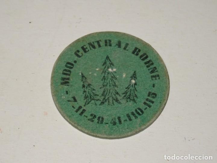 Monedas locales: FICHA BORNE - MDO CENTRAL BORNE 7-11-20, 25 PTAS - Foto 1