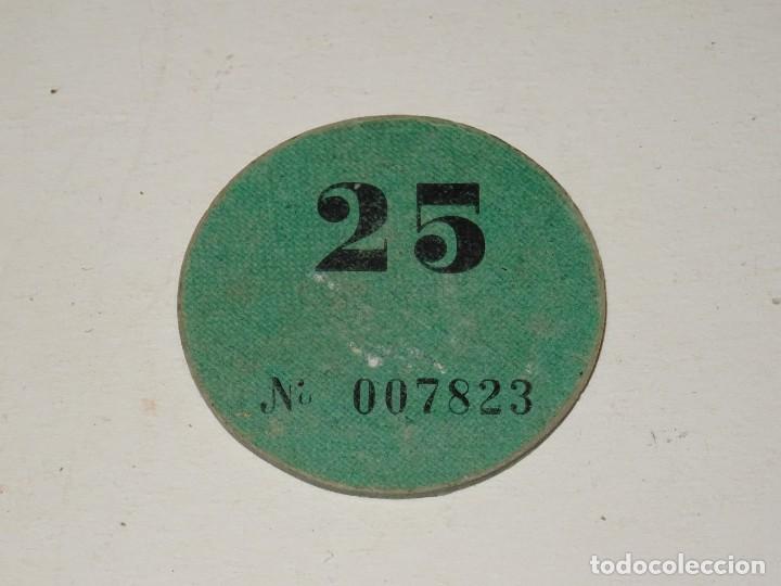 Monedas locales: FICHA BORNE - MDO CENTRAL BORNE 7-11-20, 25 PTAS - Foto 2