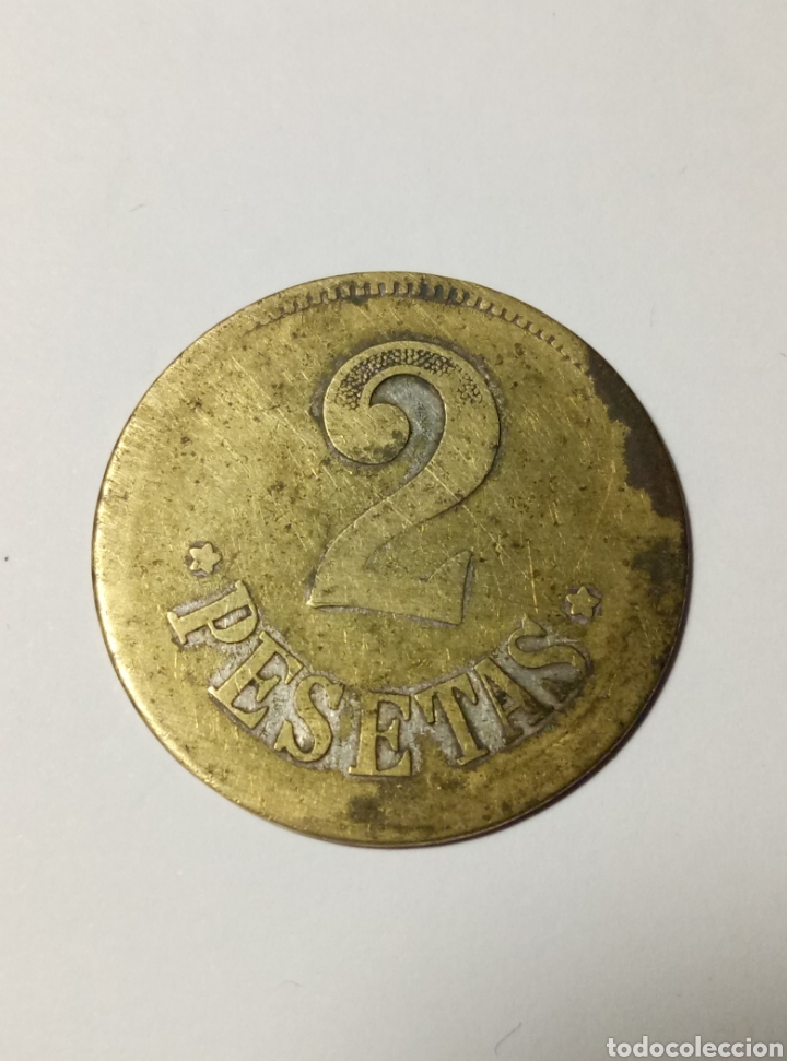Monedas locales: Ficha casino 2 pesetas - Foto 1