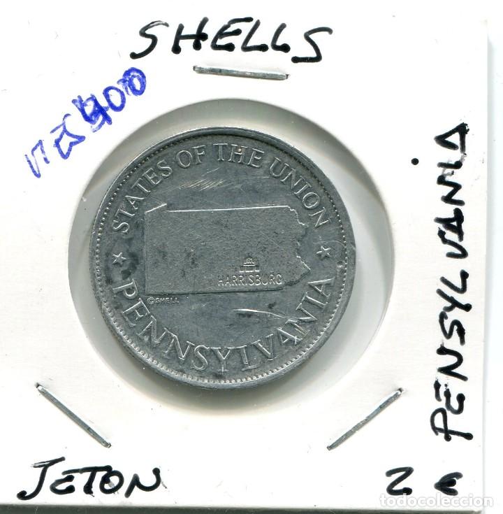 Monedas locales: JETON SHELLS . PENSYLVANIA ( MES400 ) - Foto 1