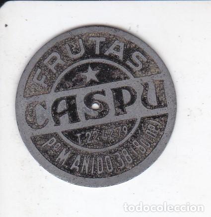 Monedas locales: FICHA DE FRUTAS CASPU DEL BORNE (MONEDA) - Foto 1