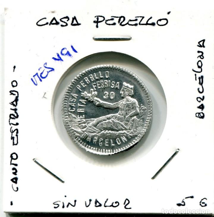 Monedas locales: SIN VALOR CASA PERELLO . BARCELONA ( MES491 ) - Foto 1
