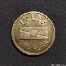 Monedas locales: ANTIGUA FICHA - TOKEN, CENTRO COMERCIAL, PÁRKING, L'ILLA DIAGONAL - BARCELONA