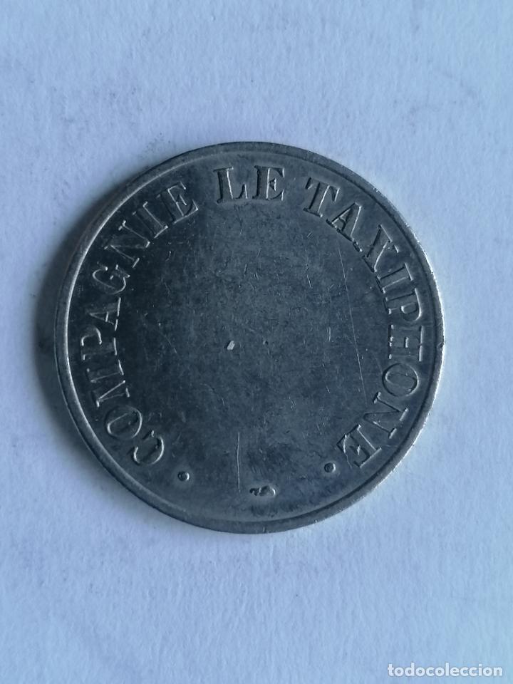 Monedas locales: MEDALLA COMPAGNIE LE TAXIPHONE - Foto 2