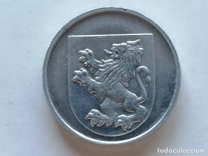 Monedas locales: FICHA JUAN PONCE DE LEON, 1460 - 1521 - Foto 2