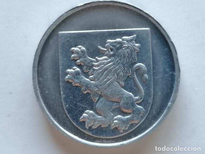 Monedas locales: FICHA JUAN PONCE DE LEON, 1460 - 1521 - Foto 2