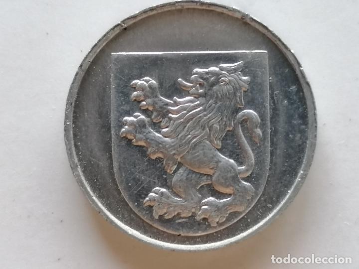 Monedas locales: FICHA JUAN PONCE DE LEON, 1460 - 1521 - Foto 2
