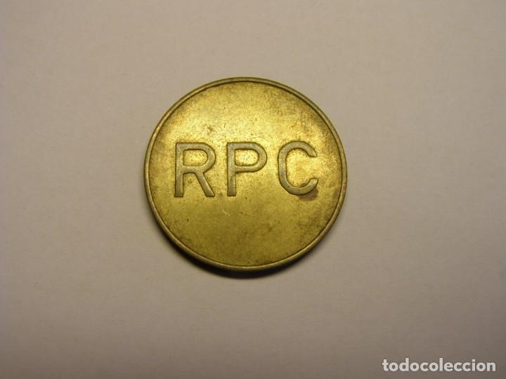 Monedas locales: Ficha token jet&oacute;n RPC. - Foto 1