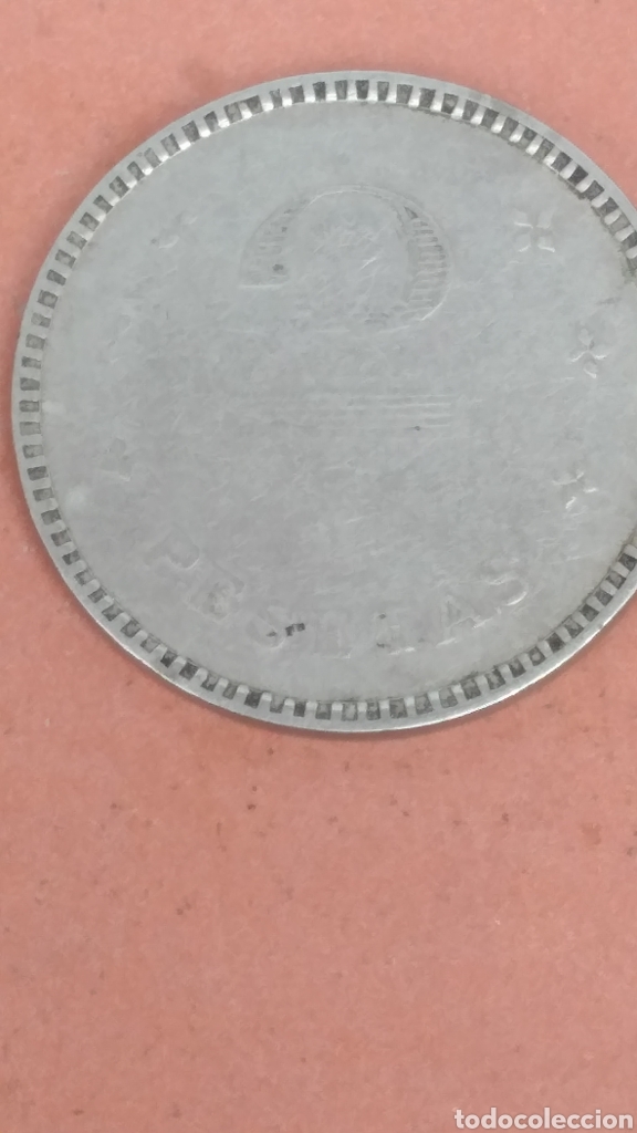 Monedas locales: Moneda de 2pesetas - Foto 1