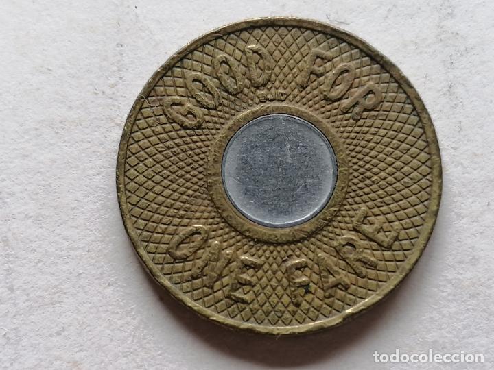 Monedas locales: FICHA NEW YORK CITY - TRANSIT AUTHORITY - Foto 2