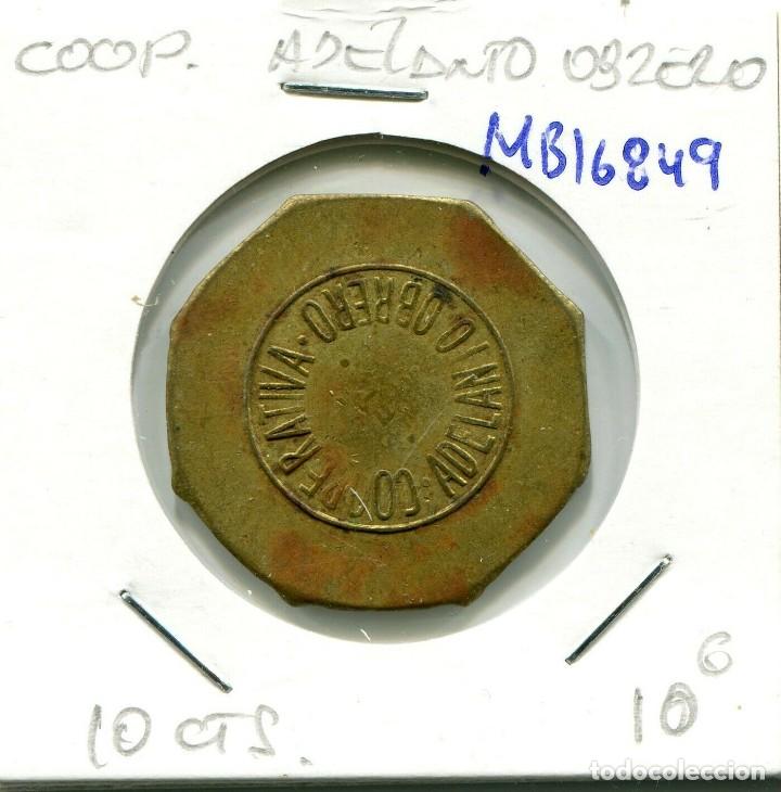 Monedas locales: 10 CENTIMOS COOP. ADELANTO OBRERO ( MB16849 ) - Foto 1